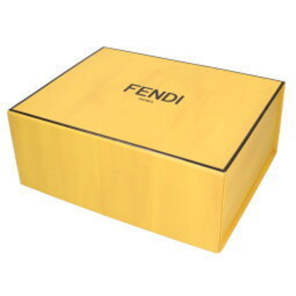 Fendi Peekaboo Python Leather Handbag Brown - image 5